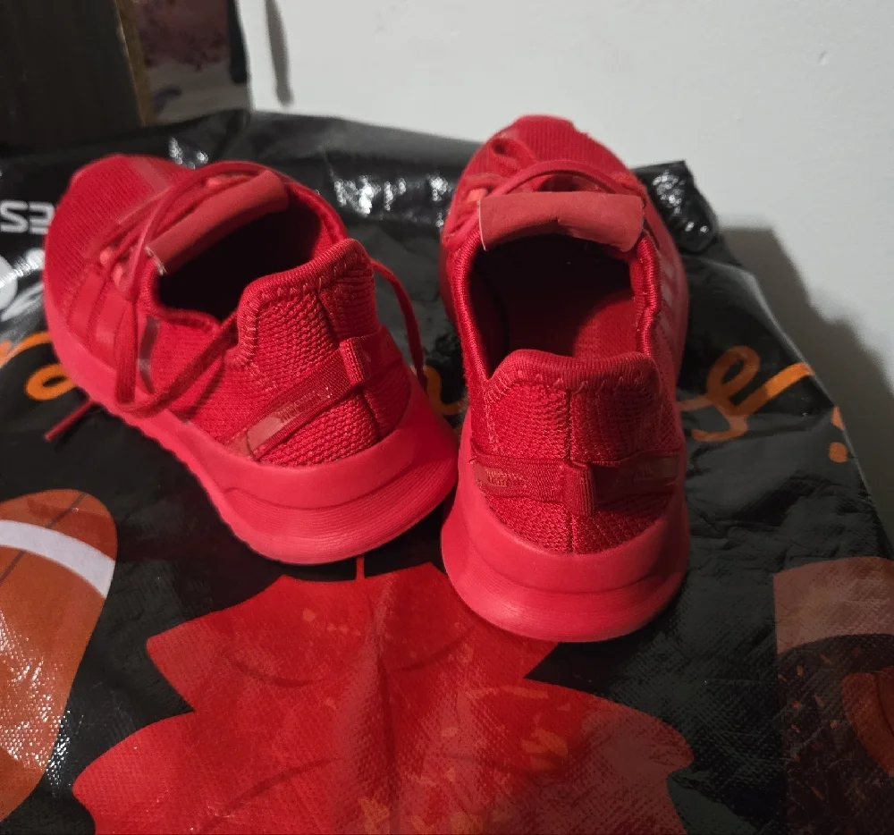 adidas Kids Red Athletic Sneakers